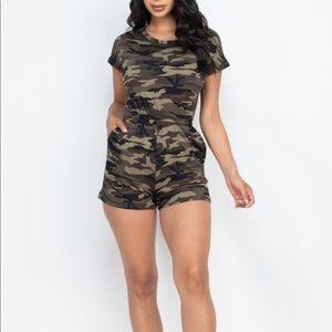 Incognito Camo Romper